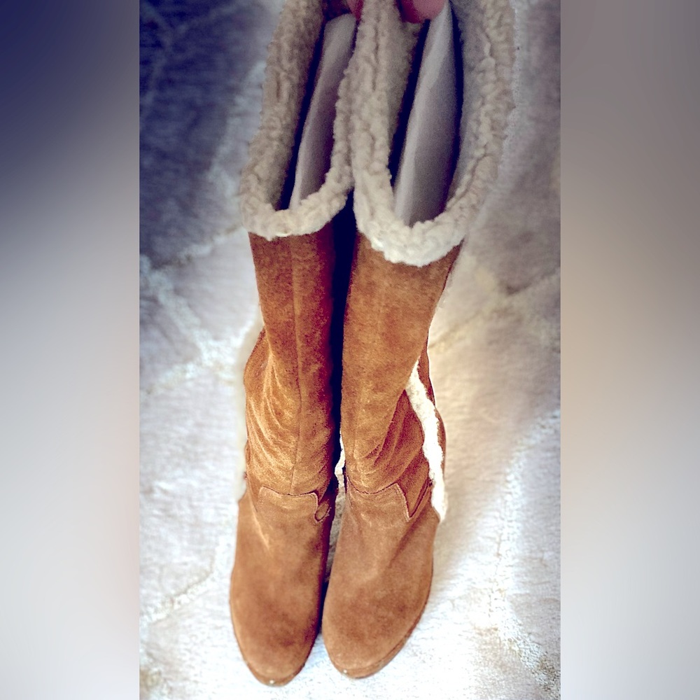 Denim & Supply by Ralph Lauren - Callen Suede Knee High Boots- Size 6 (LIKE NEW)